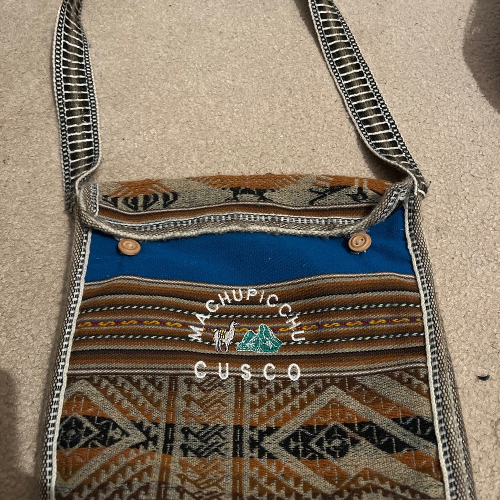Alpaca wool purse